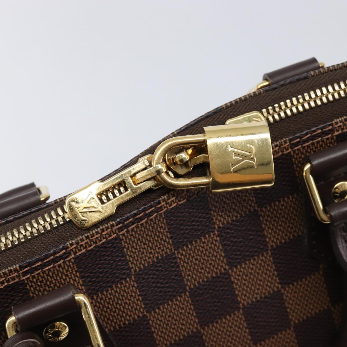 LOUIS VUITTON Damier Ebene Alma PM Hand Bag N53151 LV Auth 214655V