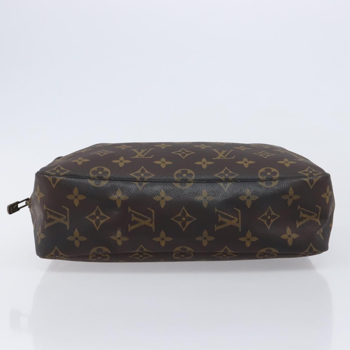 LOUIS VUITTON Monogram Trousse Toilette 28 Clutch Bag M47522 LV Auth 214661
