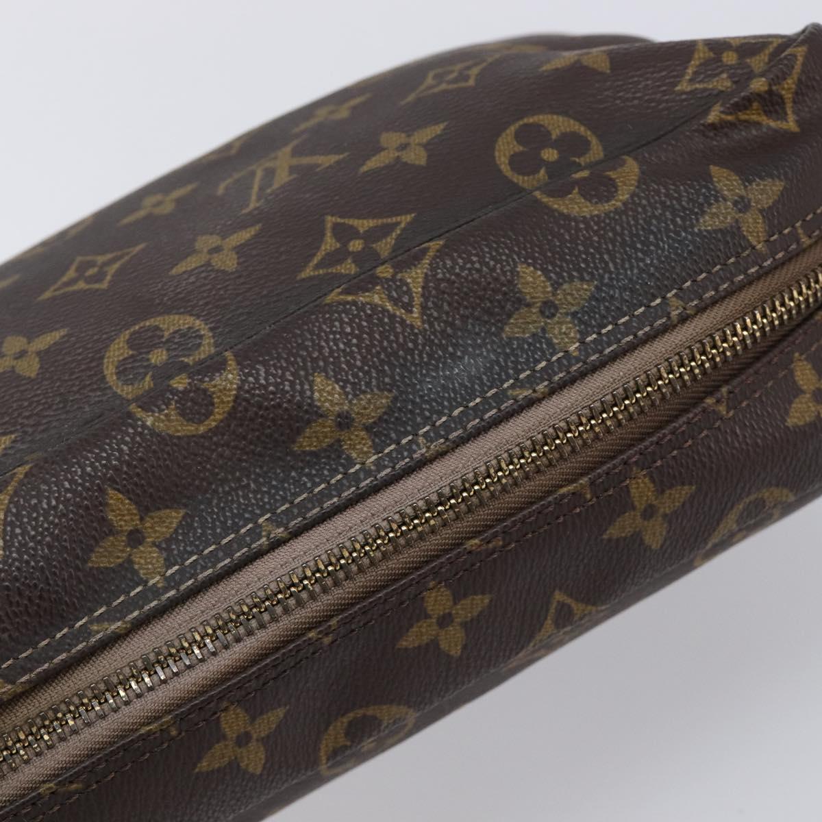 LOUIS VUITTON Monogram Trousse Toilette 28 Clutch Bag M47522 LV Auth 214661