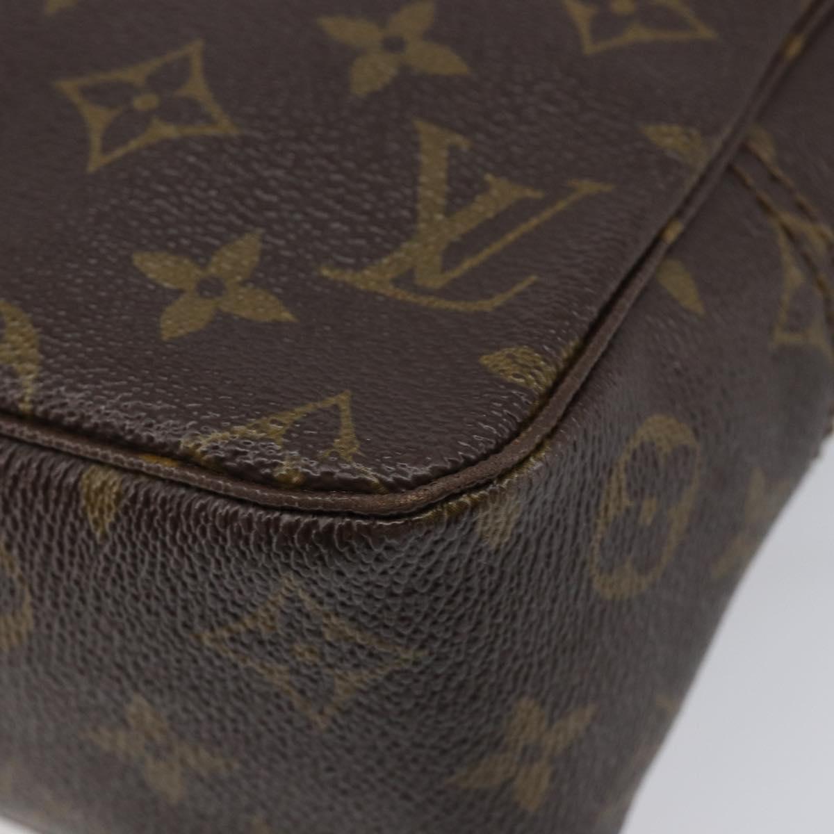 LOUIS VUITTON Monogram Trousse Toilette 28 Clutch Bag M47522 LV Auth 214664
