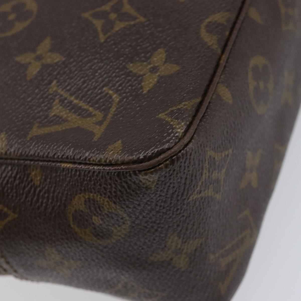 LOUIS VUITTON Monogram Trousse Toilette 28 Clutch Bag M47522 LV Auth 214664