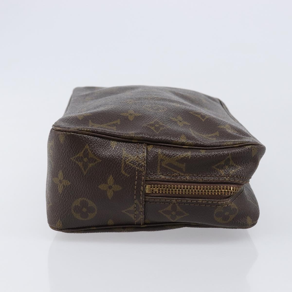 LOUIS VUITTON Monogram Trousse Toilette 28 Clutch Bag M47522 LV Auth 214664