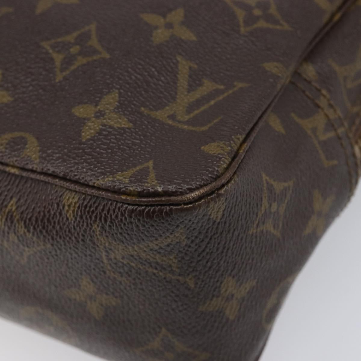 LOUIS VUITTON Monogram Trousse Toilette 28 Clutch Bag M47522 LV Auth 214664