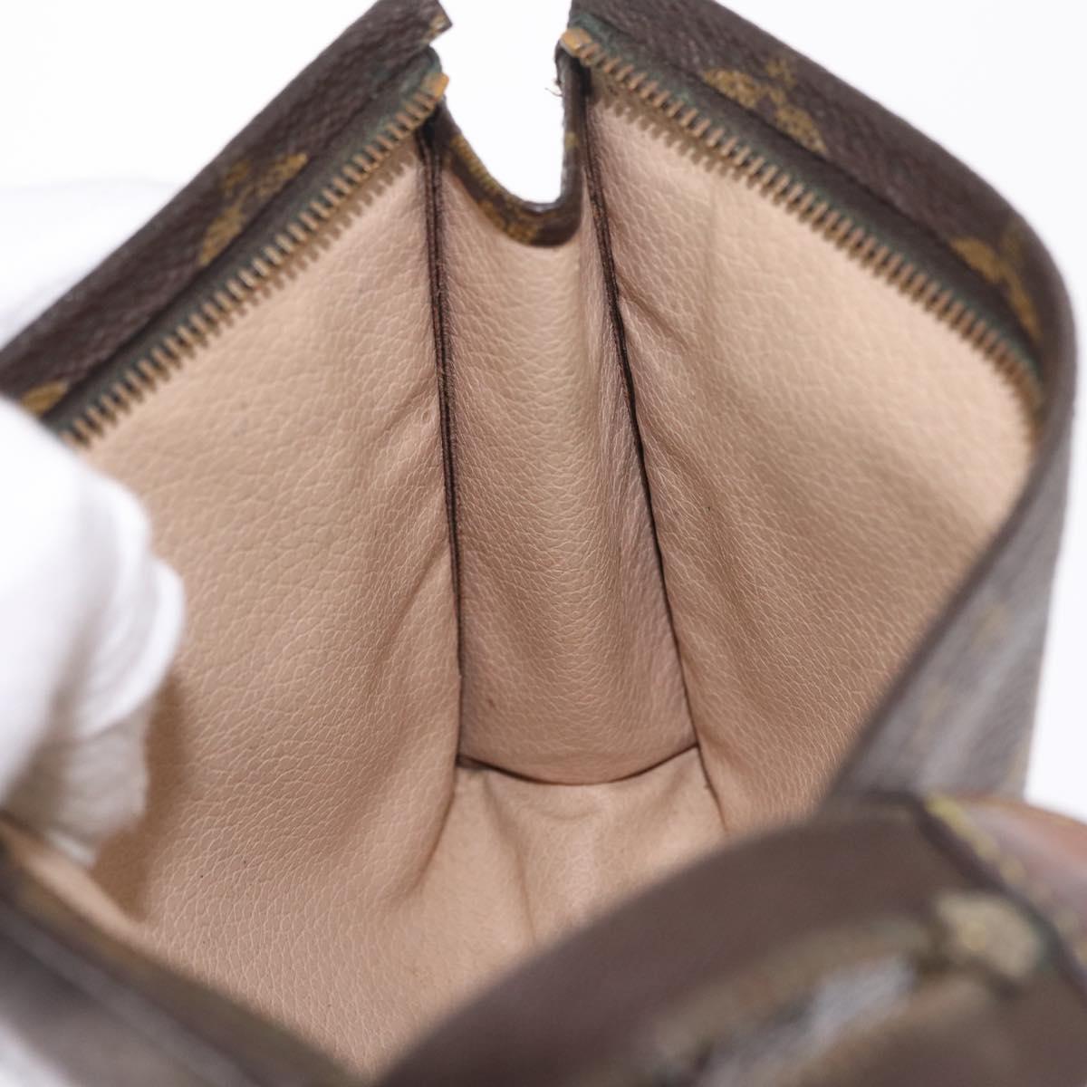 LOUIS VUITTON Monogram Poche Toilette 19 Pouch M47544 LV Auth 214707