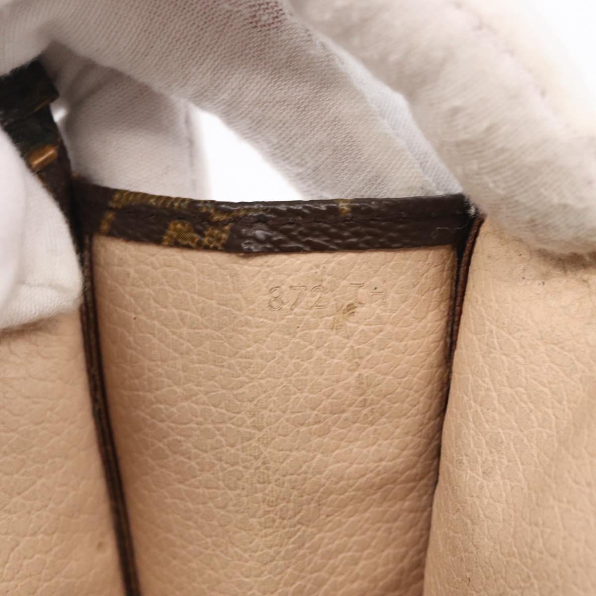LOUIS VUITTON Monogram Poche Toilette 19 Pouch M47544 LV Auth 214707