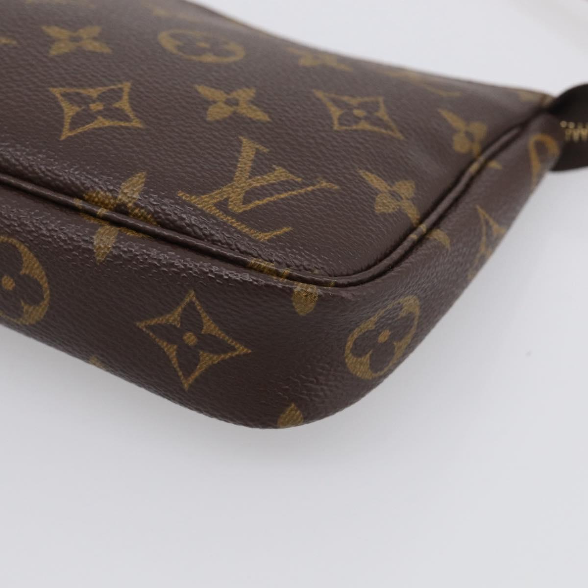LOUIS VUITTON Monogram Pochette Accessoires Pouch M51980 LV Auth 214786V
