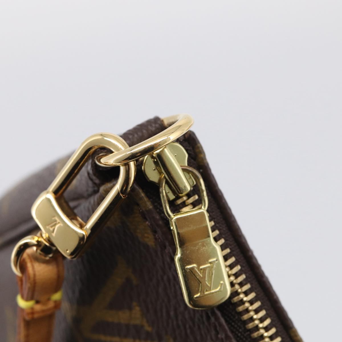 LOUIS VUITTON Monogram Pochette Accessoires Pouch M51980 LV Auth 214786V