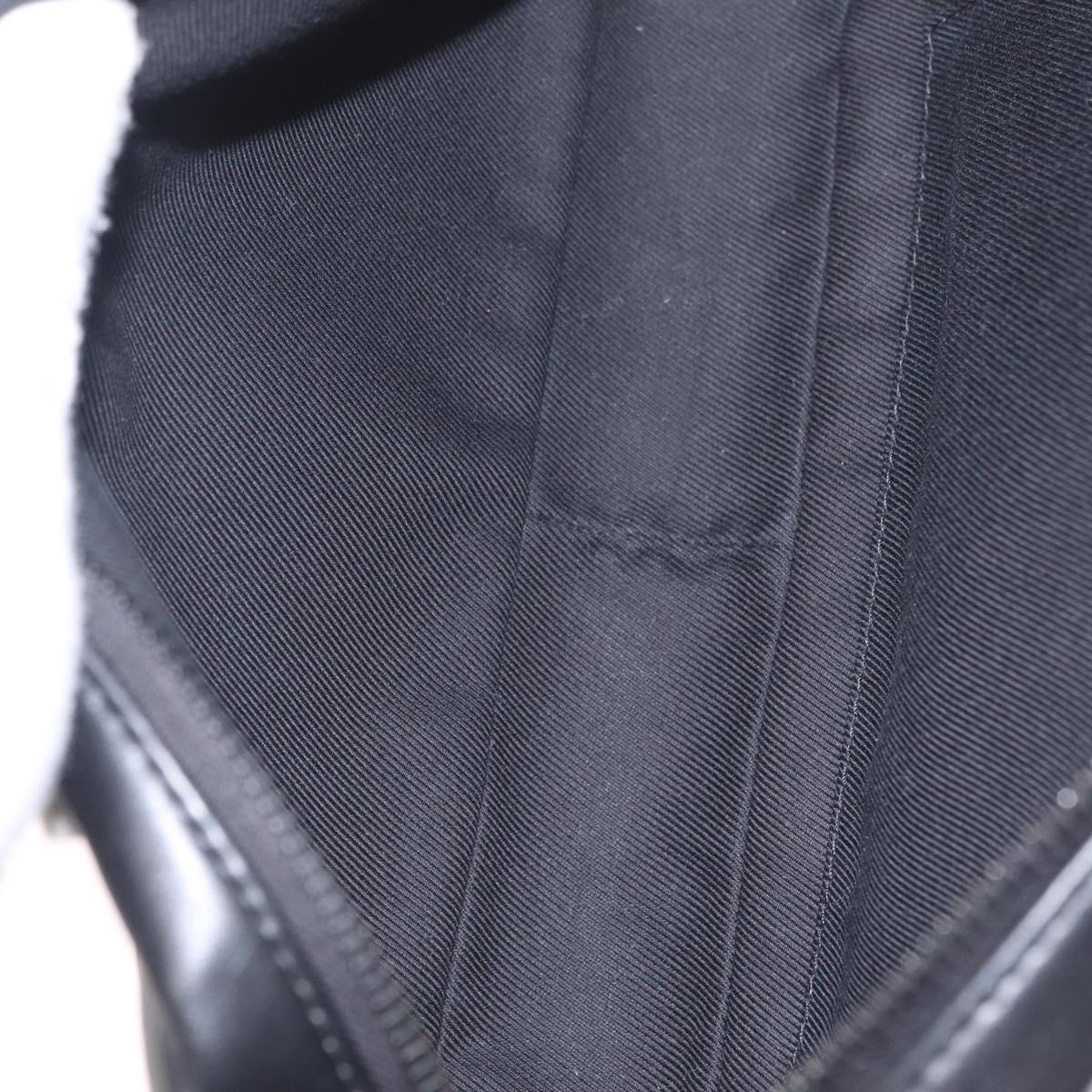 Bottega Veneta INTRECCIATO Body Bag Leather Black Auth 214800V