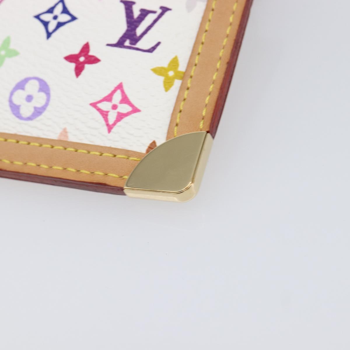 LOUIS VUITTON Monogram Multicolor Pochette Cles Coin Purse M92655 Auth 214803M