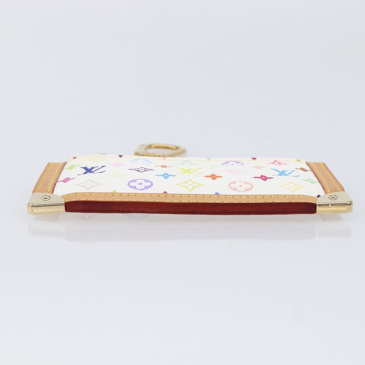 LOUIS VUITTON Monogram Multicolor Pochette Cles Coin Purse M92655 Auth 214803M