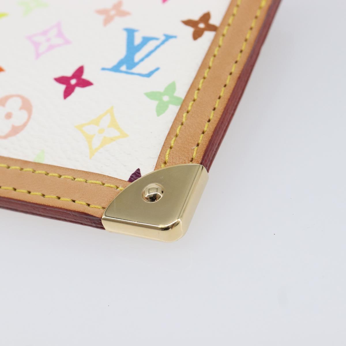 LOUIS VUITTON Monogram Multicolor Pochette Cles Coin Purse M92655 Auth 214803M