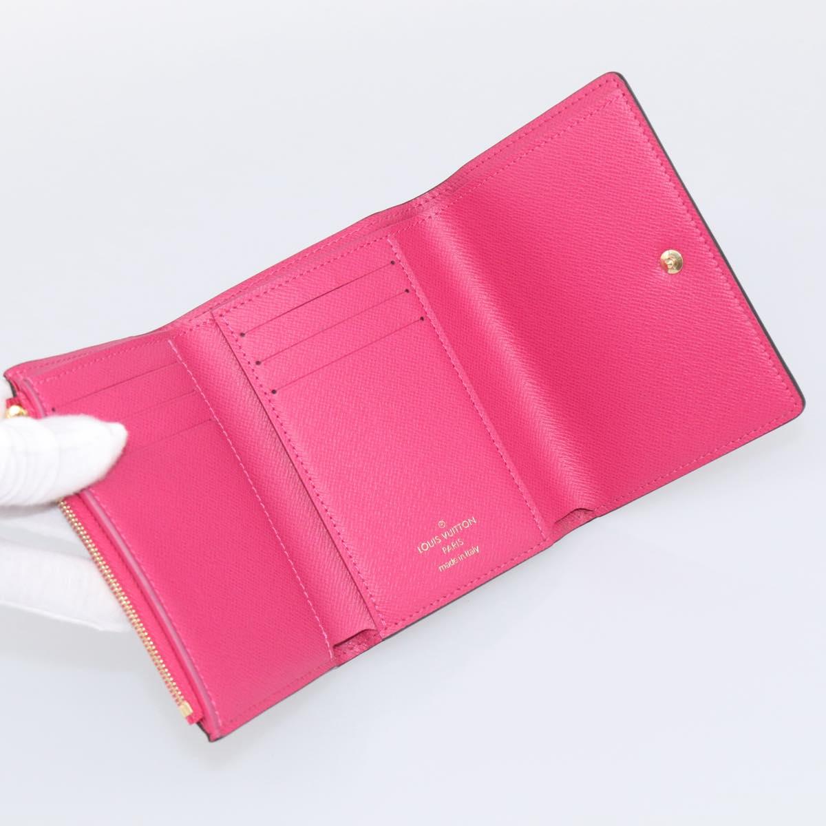 LOUIS VUITTON Monogram Vivienne Portefeuille Victorine M68492 LV Auth 214808SAM