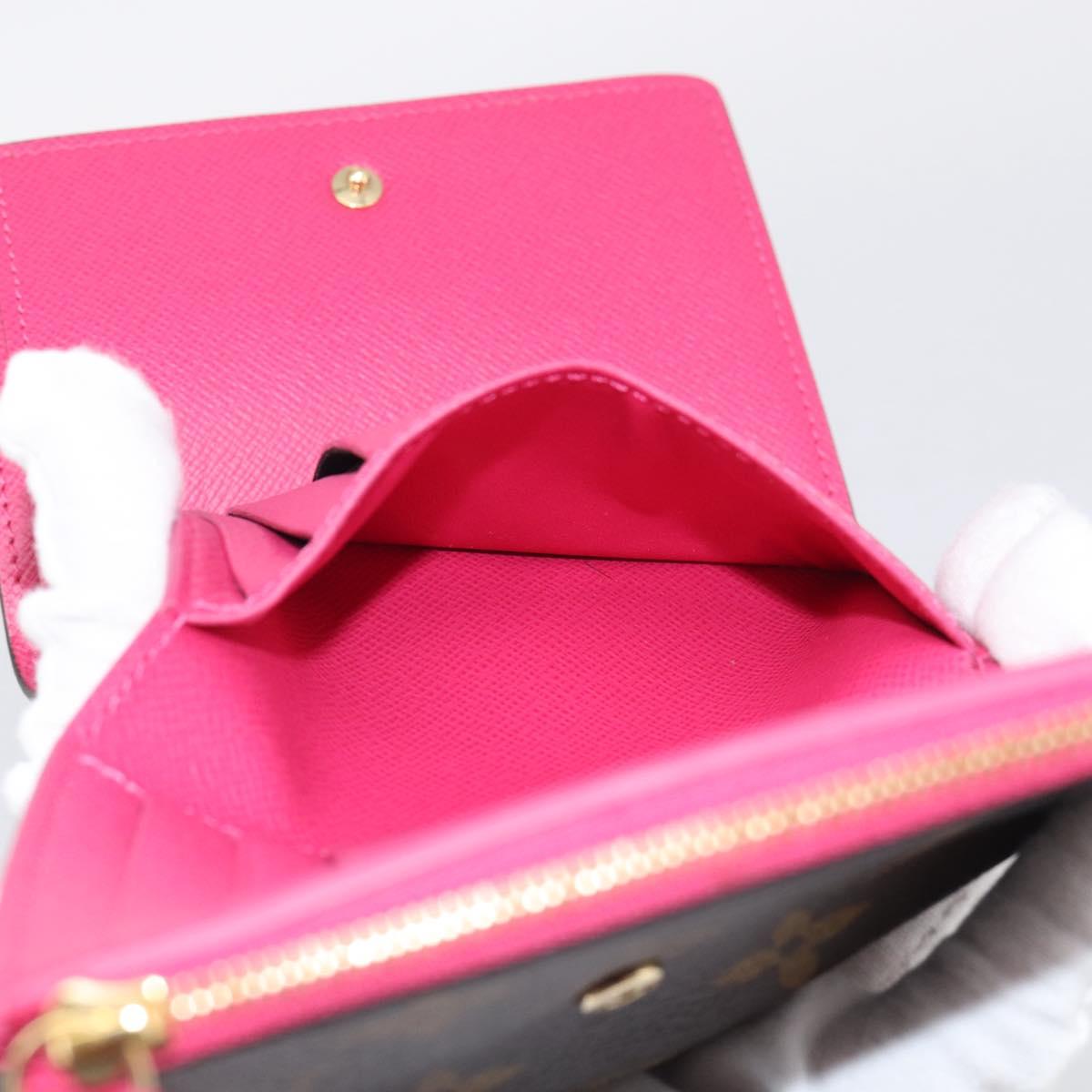 LOUIS VUITTON Monogram Vivienne Portefeuille Victorine M68492 LV Auth 214808SAM