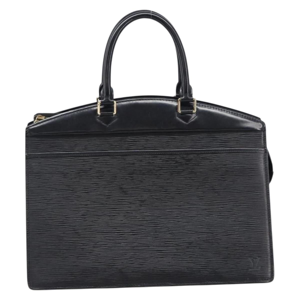 LOUIS VUITTON Epi Riviera Hand Bag Black M48182 LV Auth 214903
