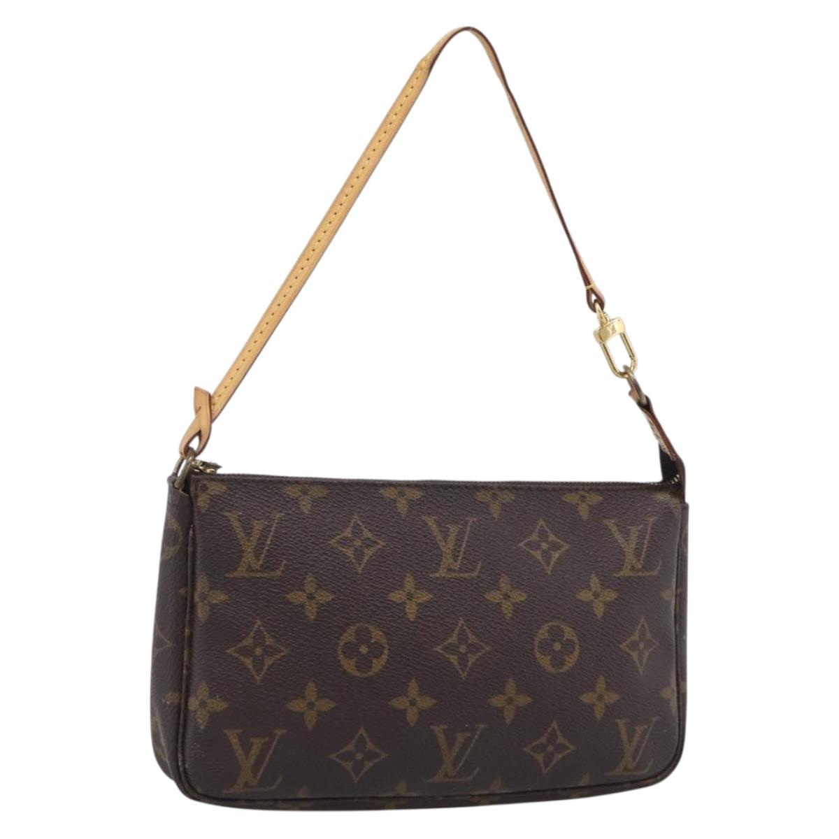 LOUIS VUITTON Monogram Pochette Accessoires Pouch M51980 LV Auth 214906A
