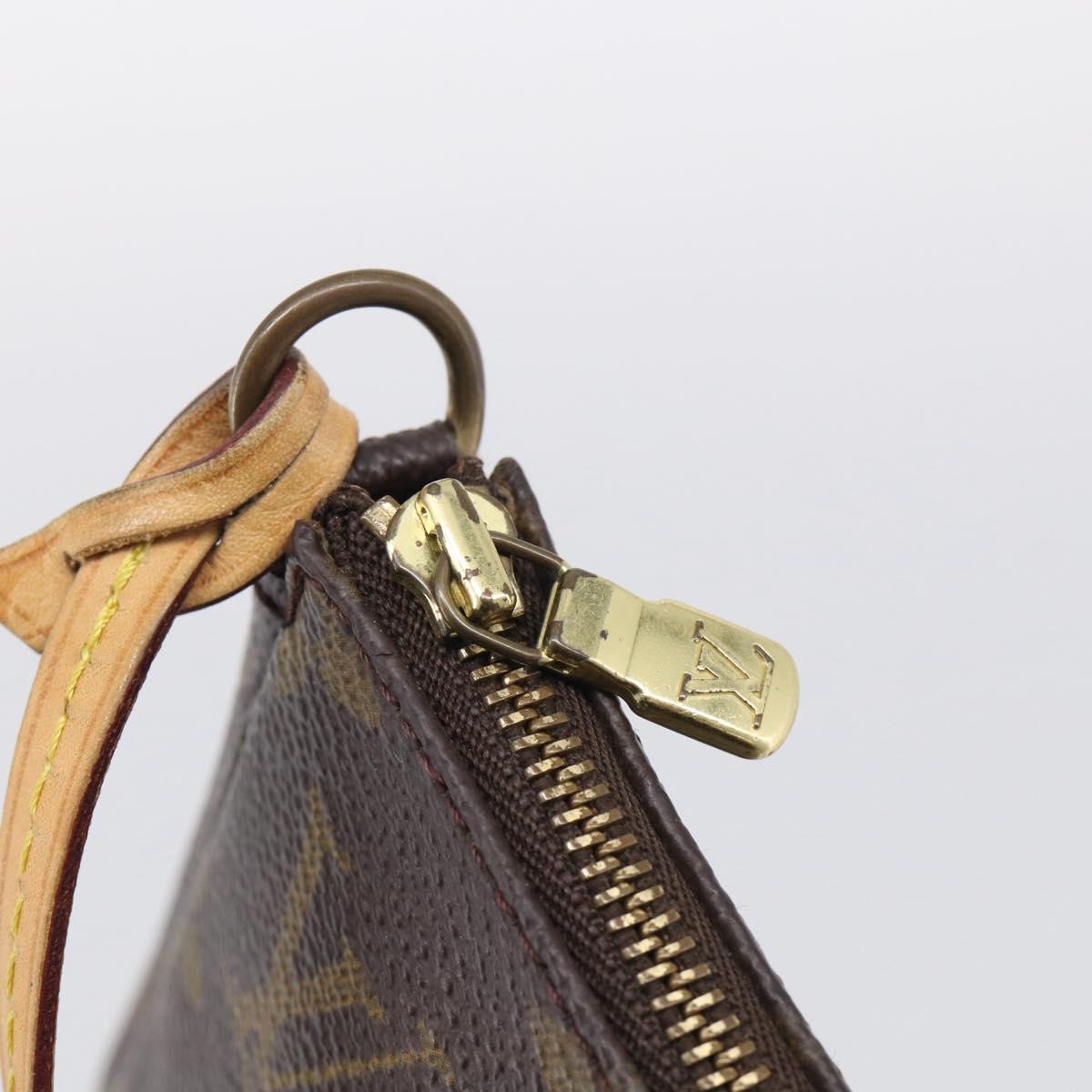 LOUIS VUITTON Monogram Pochette Accessoires Pouch M51980 LV Auth 214906A