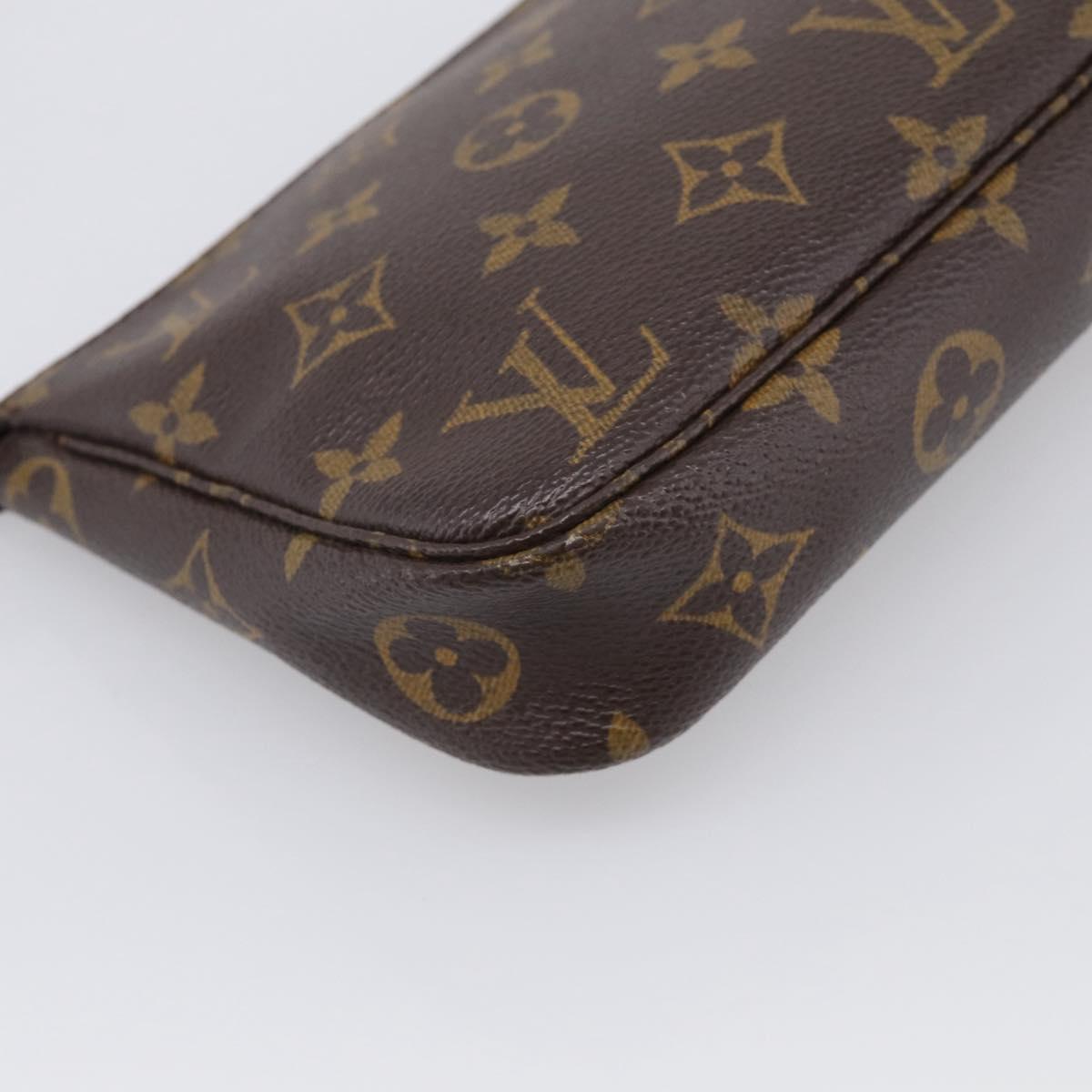 LOUIS VUITTON Monogram Pochette Accessoires Pouch M51980 LV Auth 214914A