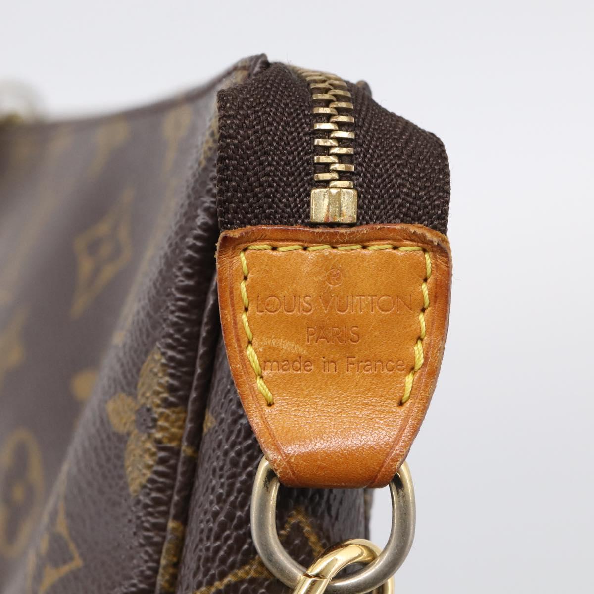 LOUIS VUITTON Monogram Pochette Accessoires Pouch M51980 LV Auth 214914A