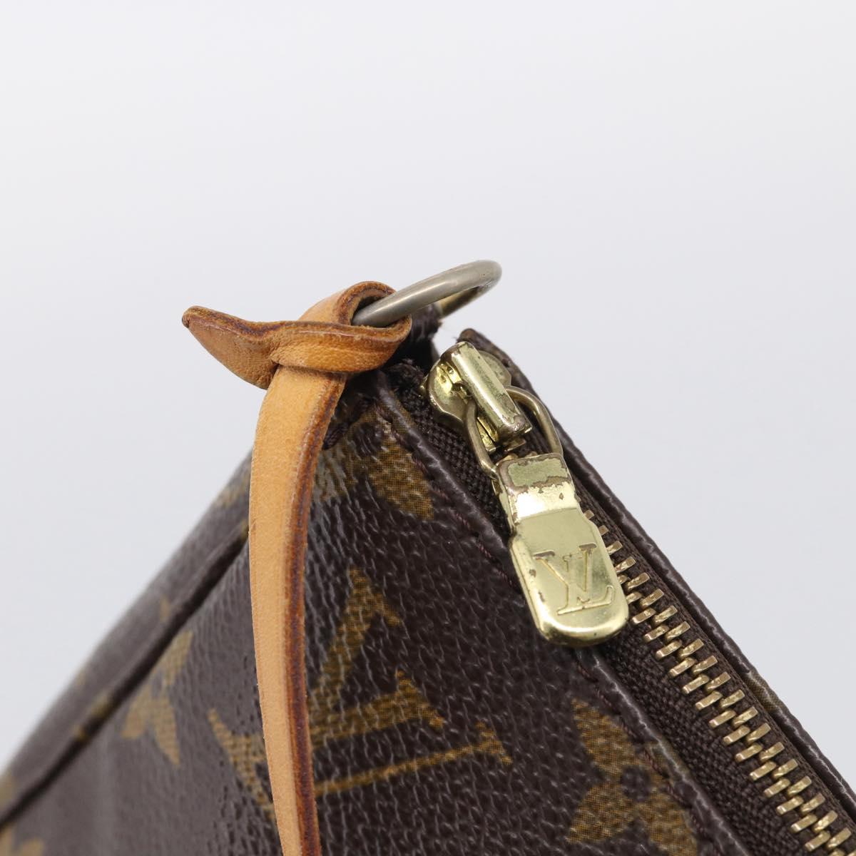 LOUIS VUITTON Monogram Pochette Accessoires Pouch M51980 LV Auth 214914A