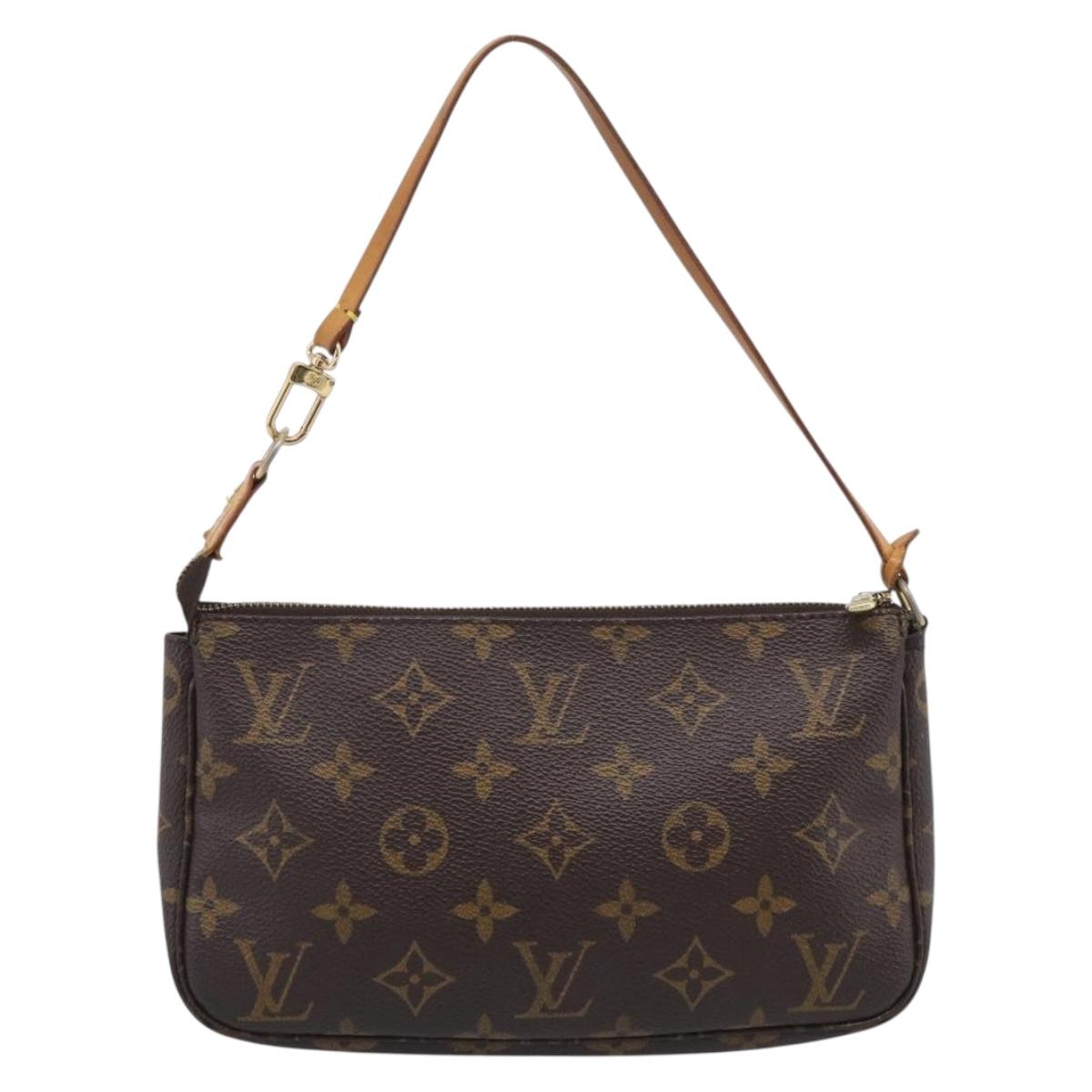 LOUIS VUITTON Monogram Pochette Accessoires Pouch M51980 LV Auth 214914A