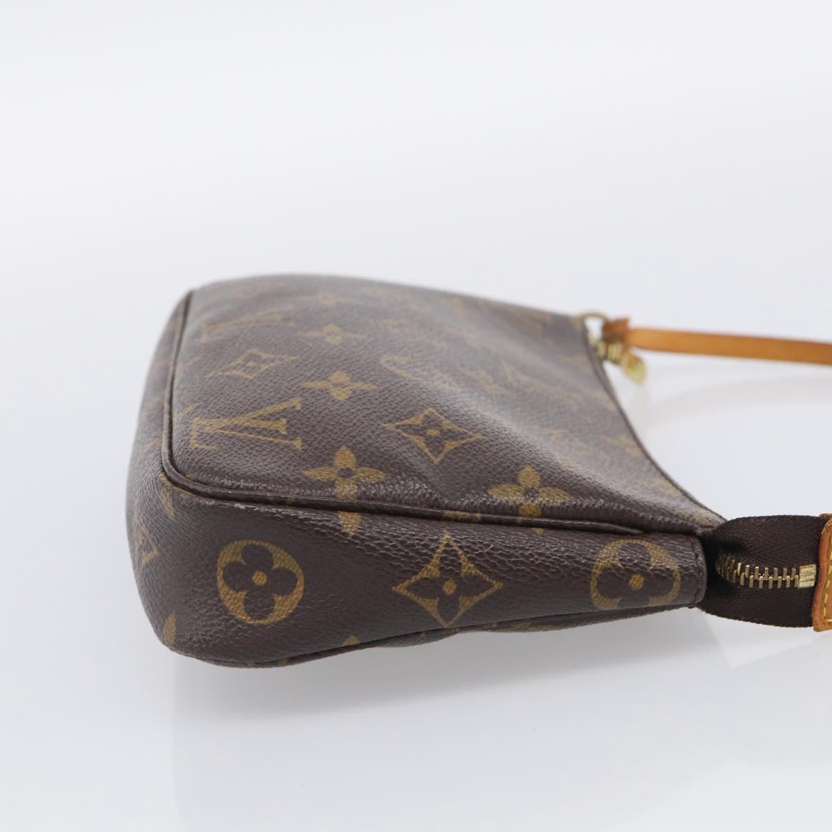 LOUIS VUITTON Monogram Pochette Accessoires Pouch M51980 LV Auth 214914A