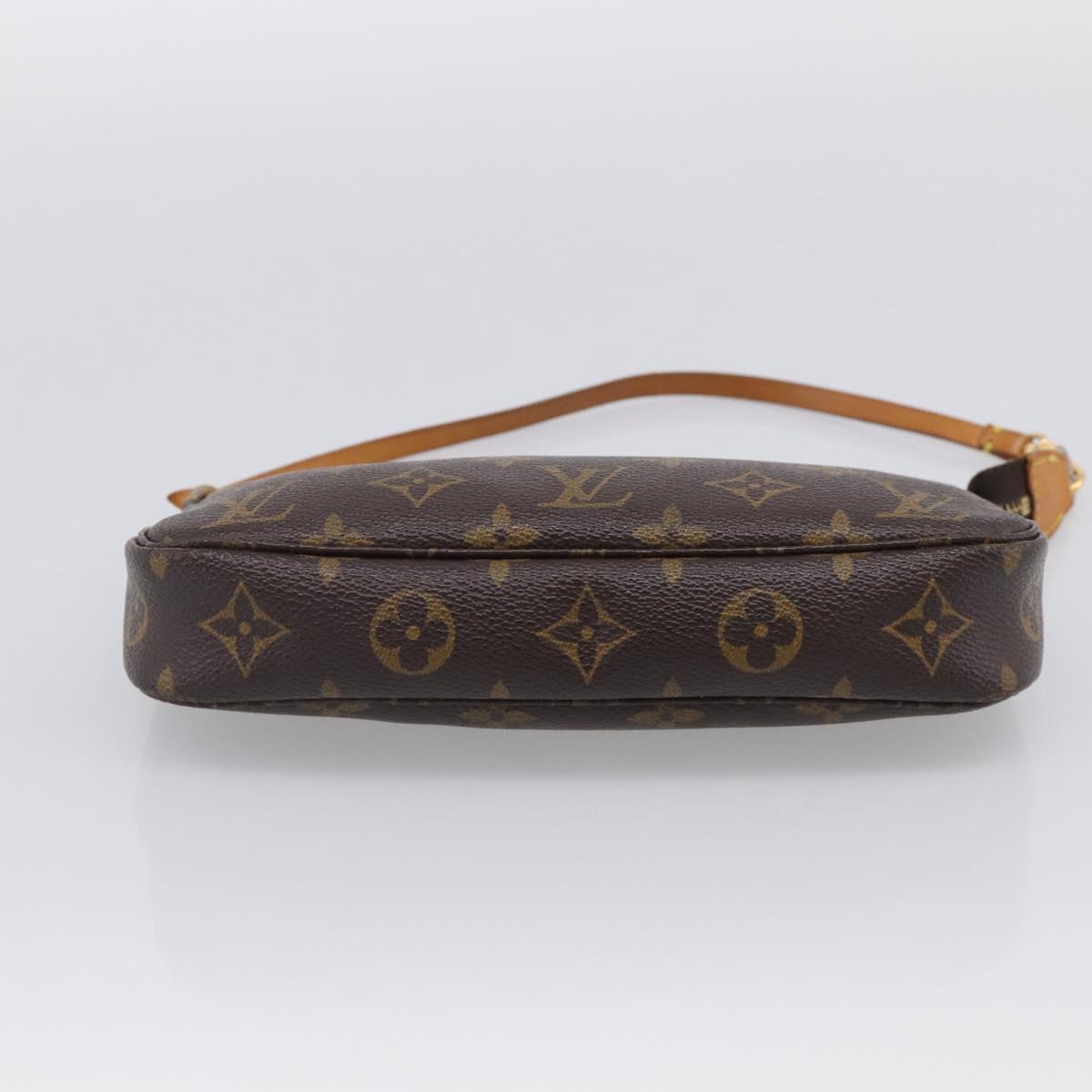 LOUIS VUITTON Monogram Pochette Accessoires Pouch M51980 LV Auth 214914A