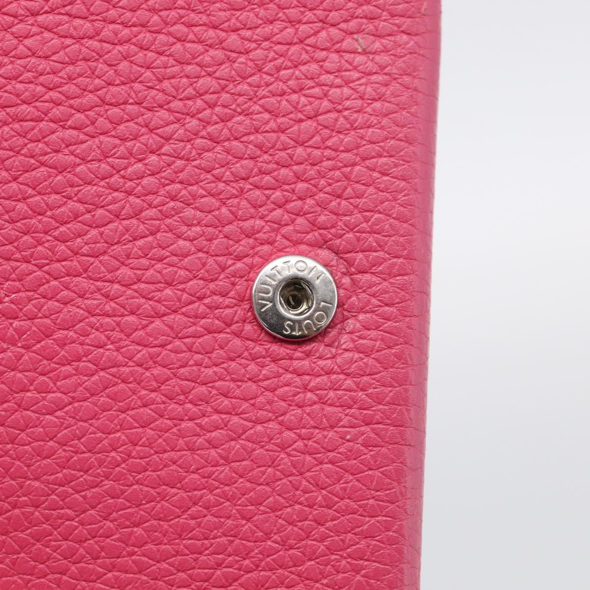 LOUIS VUITTON Portefeuille Rock Mini Wallet Leather Pink M81886 LV Auth 214947