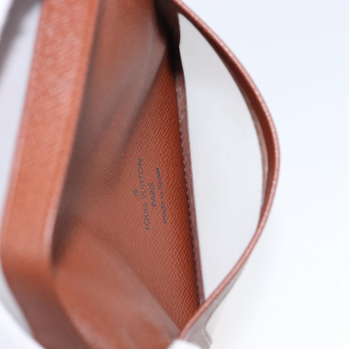 LOUIS VUITTON Monogram Porte 2 Cult Vertical Pass Case M60533 LV Auth 214960A