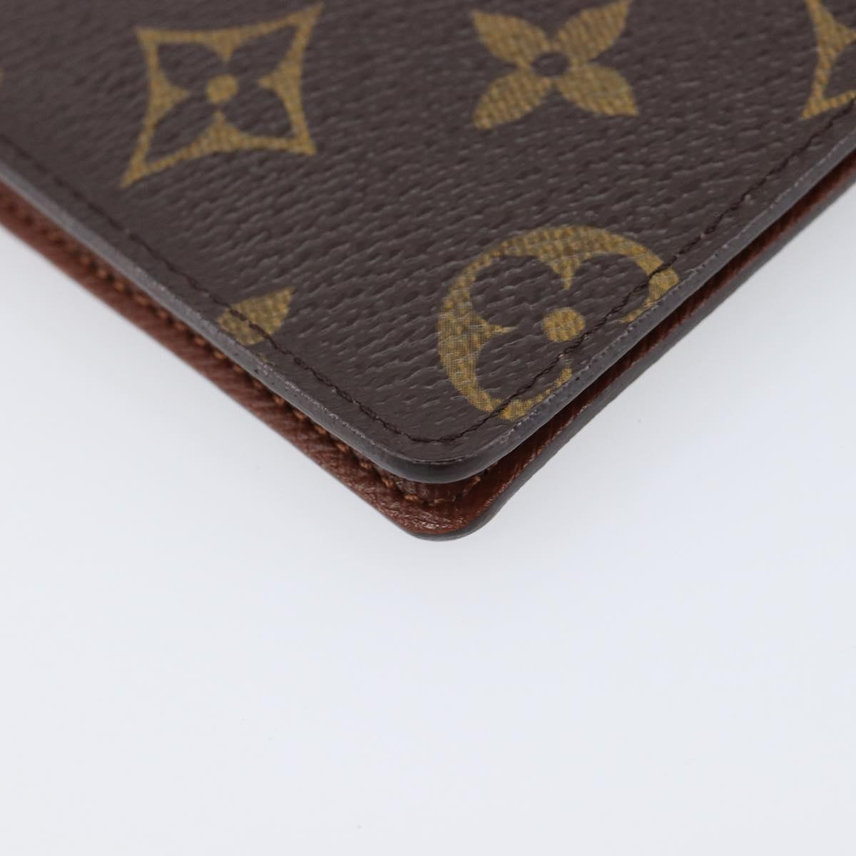 LOUIS VUITTON Monogram Porte 2 Cult Vertical Pass Case M60533 LV Auth 214960A