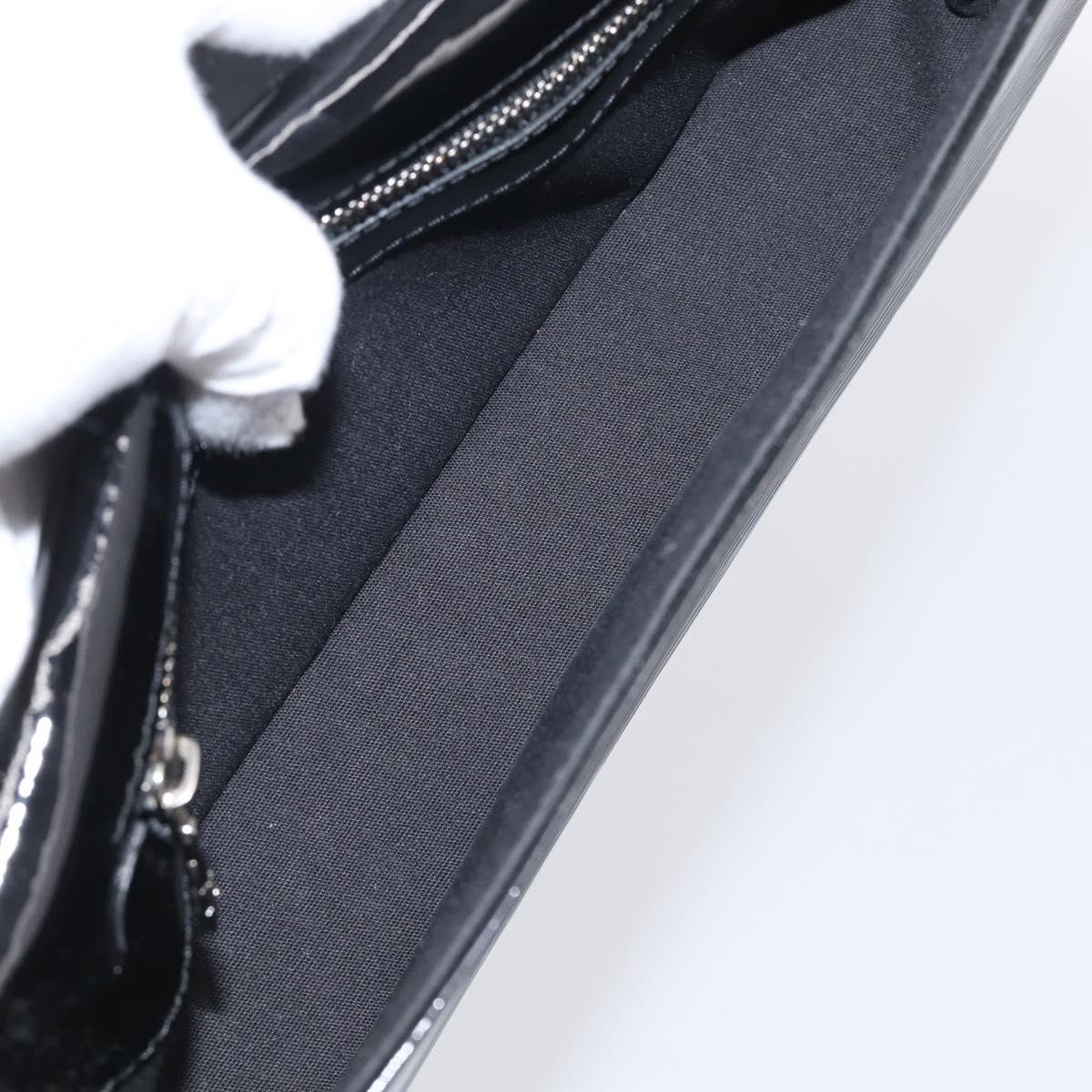LOUIS VUITTON Electric Epi Pochette Sorby Clutch Bag Noir M4029N LV Auth 215193V
