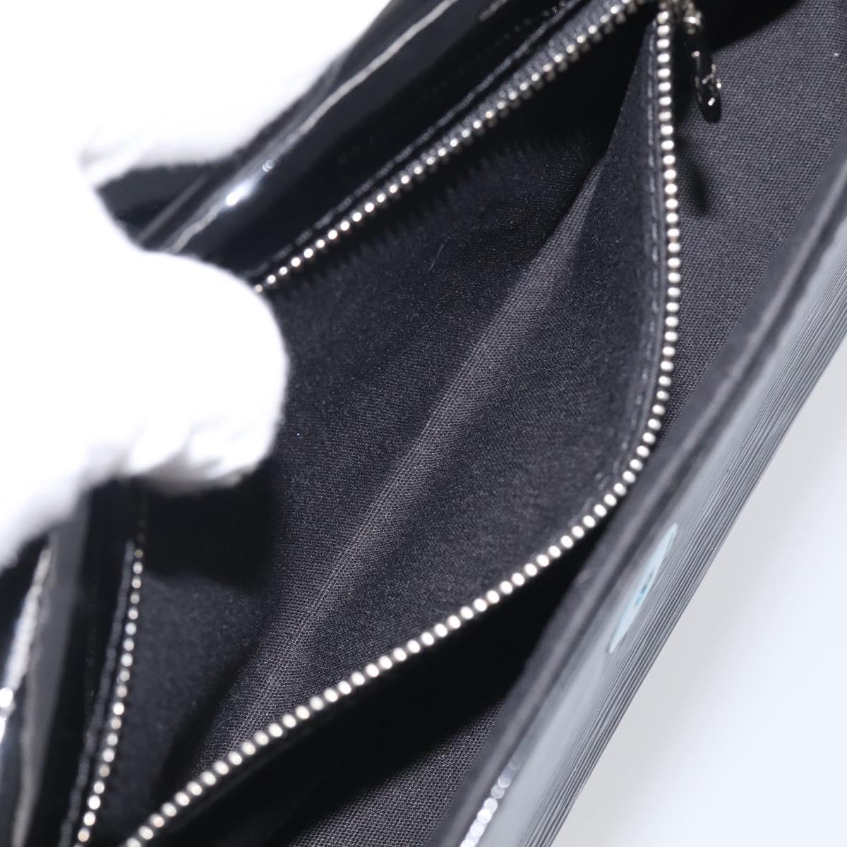 LOUIS VUITTON Electric Epi Pochette Sorby Clutch Bag Noir M4029N LV Auth 215193V