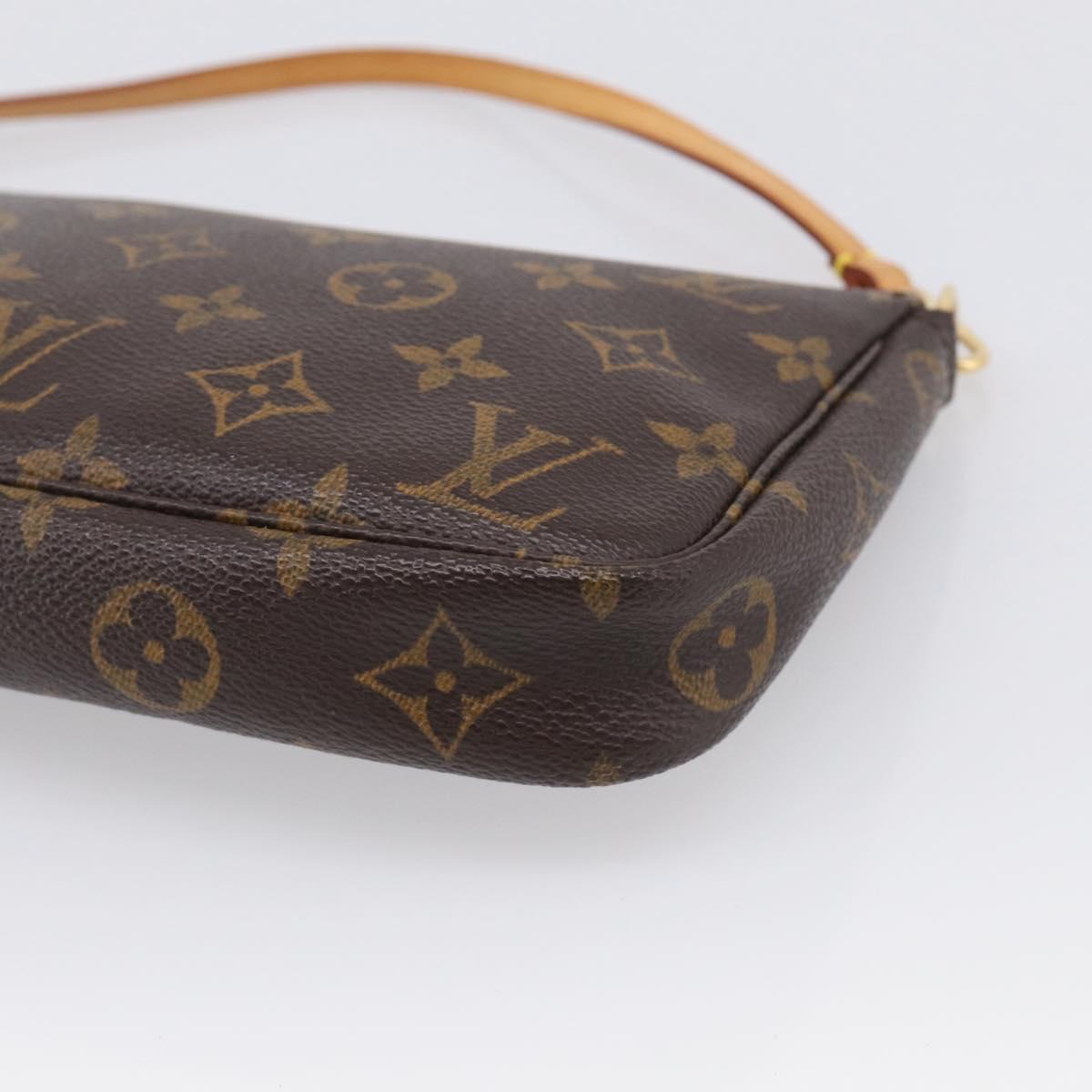 LOUIS VUITTON Monogram Pochette Accessoires Pouch M51980 LV Auth 215199V