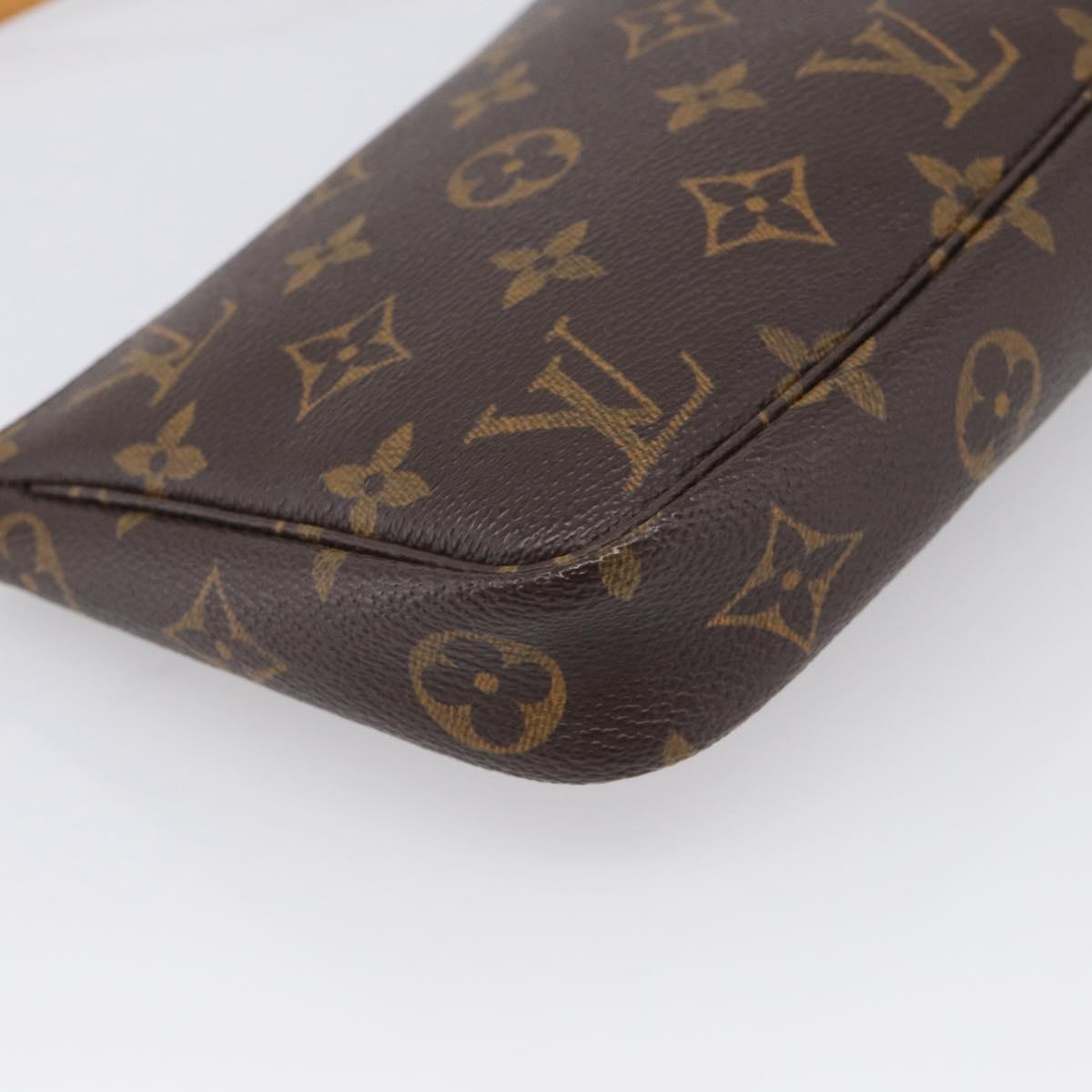 LOUIS VUITTON Monogram Pochette Accessoires Pouch M51980 LV Auth 215199V