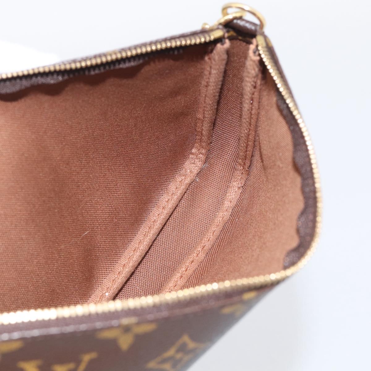 LOUIS VUITTON Monogram Pochette Accessoires Pouch M51980 LV Auth 215199V