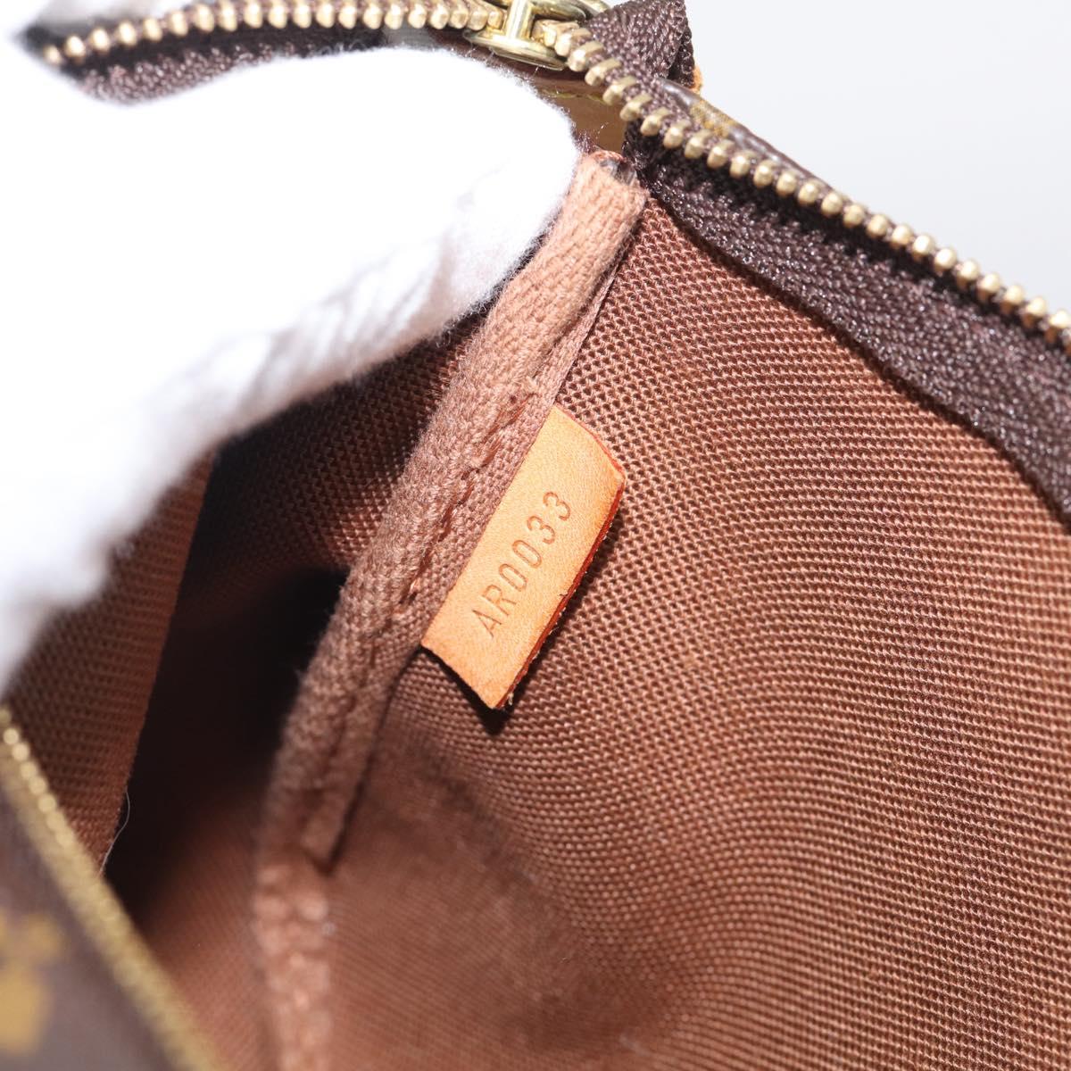 LOUIS VUITTON Monogram Pochette Accessoires Pouch M51980 LV Auth 215199V