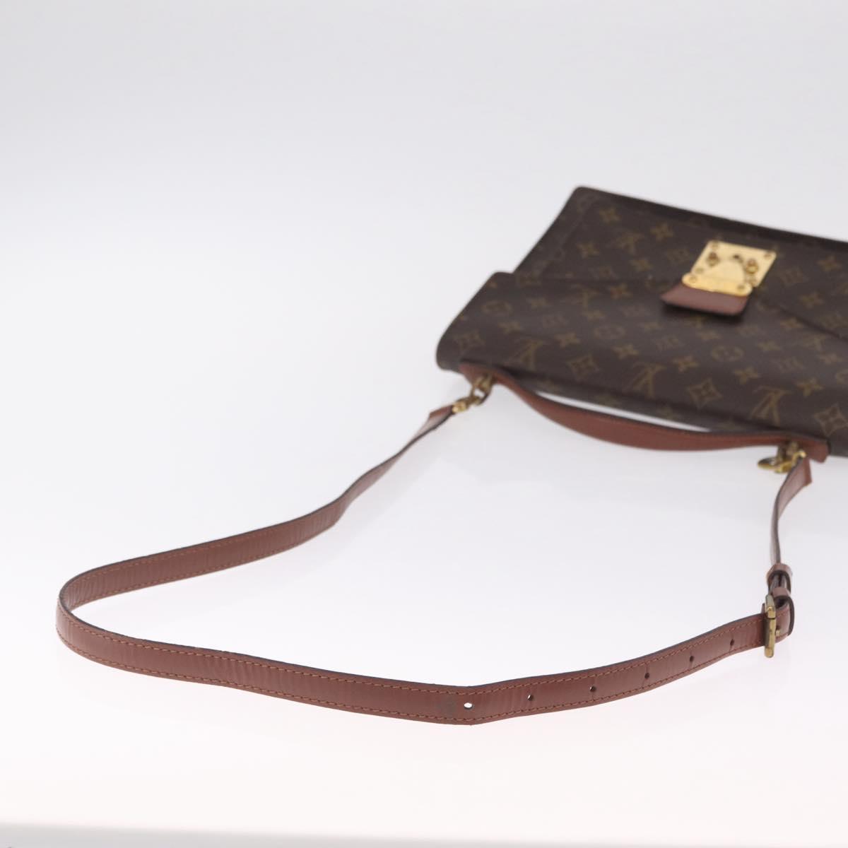 LOUIS VUITTON Monogram Monceau 28 Hand Bag M51185 LV Auth 215203