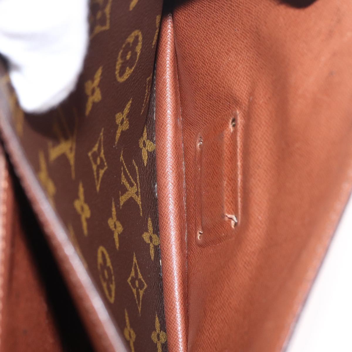 LOUIS VUITTON Monogram Monceau 28 Hand Bag M51185 LV Auth 215203
