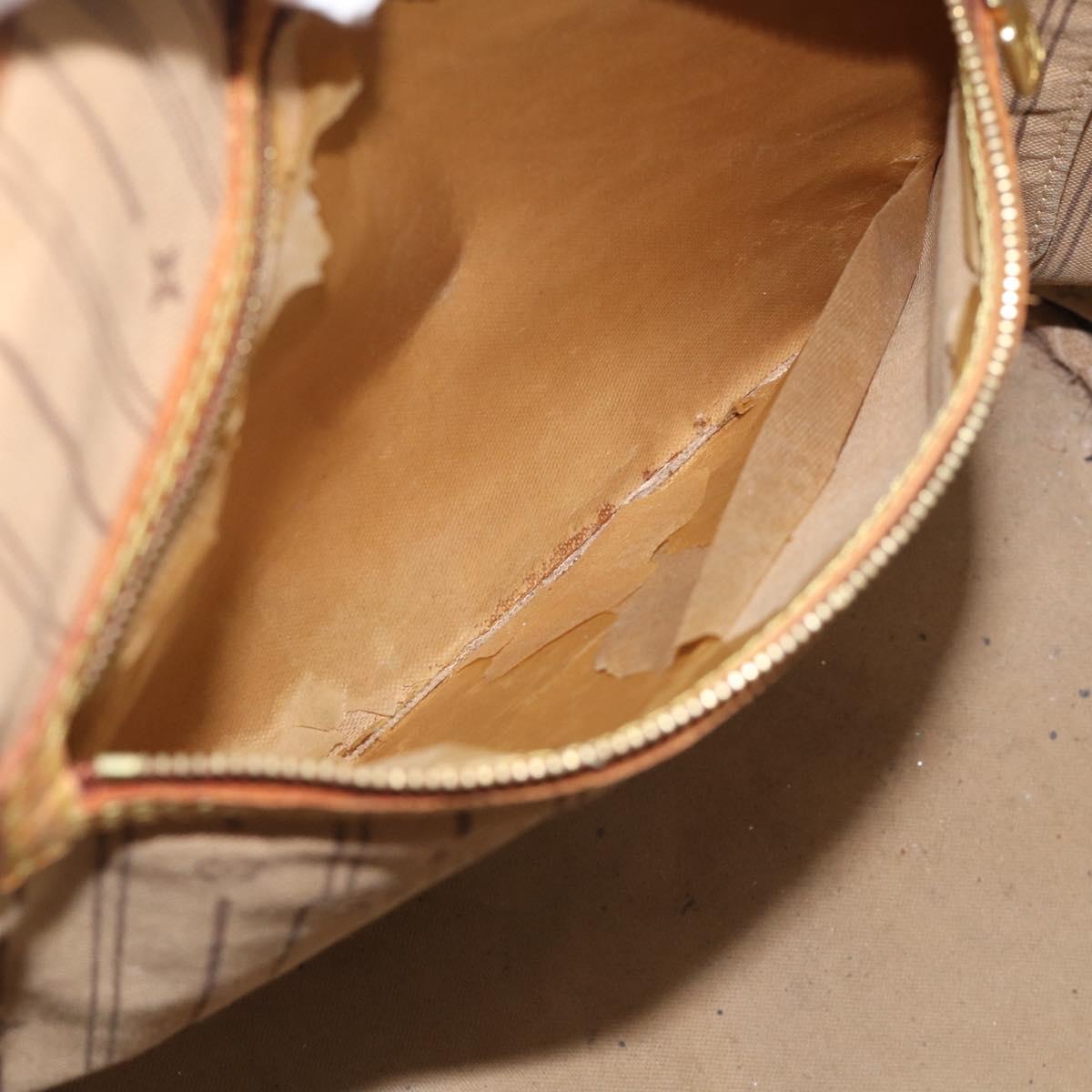 LOUIS VUITTON Monogram Neverfull MM Tote Bag M40156 LV Auth 215207