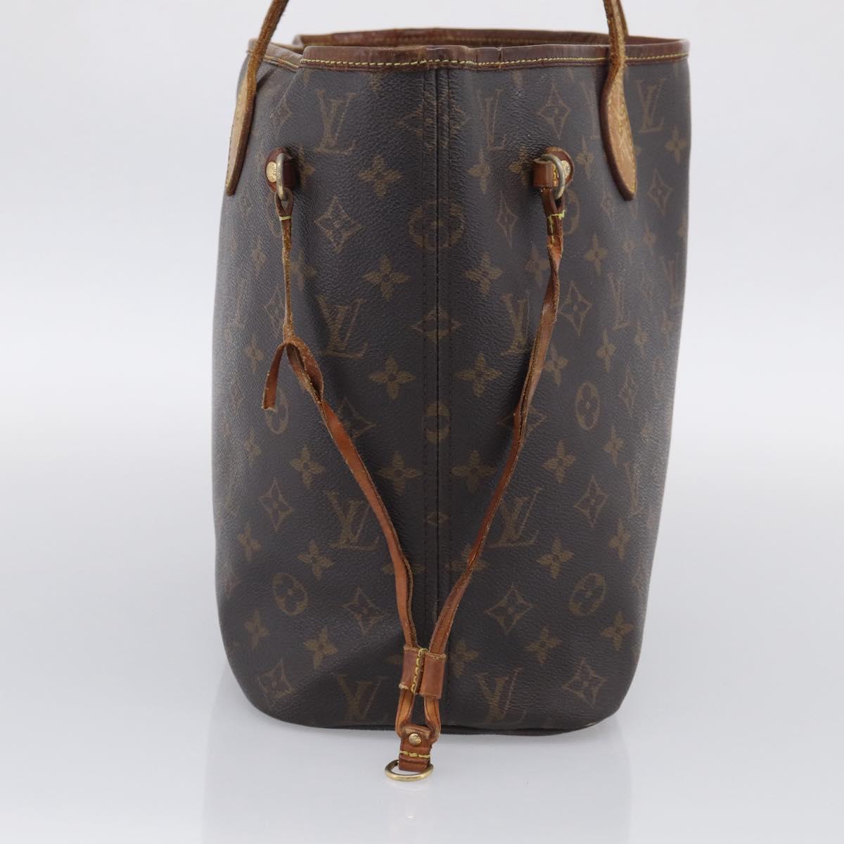 LOUIS VUITTON Monogram Neverfull MM Tote Bag M40156 LV Auth 215207
