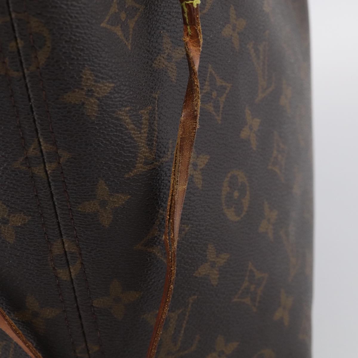 LOUIS VUITTON Monogram Neverfull MM Tote Bag M40156 LV Auth 215207