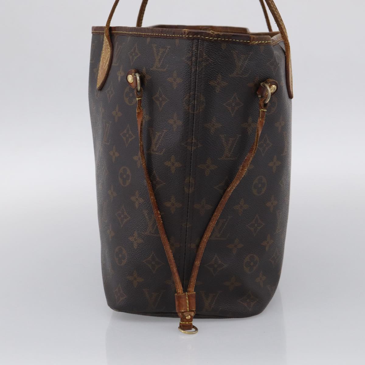 LOUIS VUITTON Monogram Neverfull MM Tote Bag M40156 LV Auth 215207