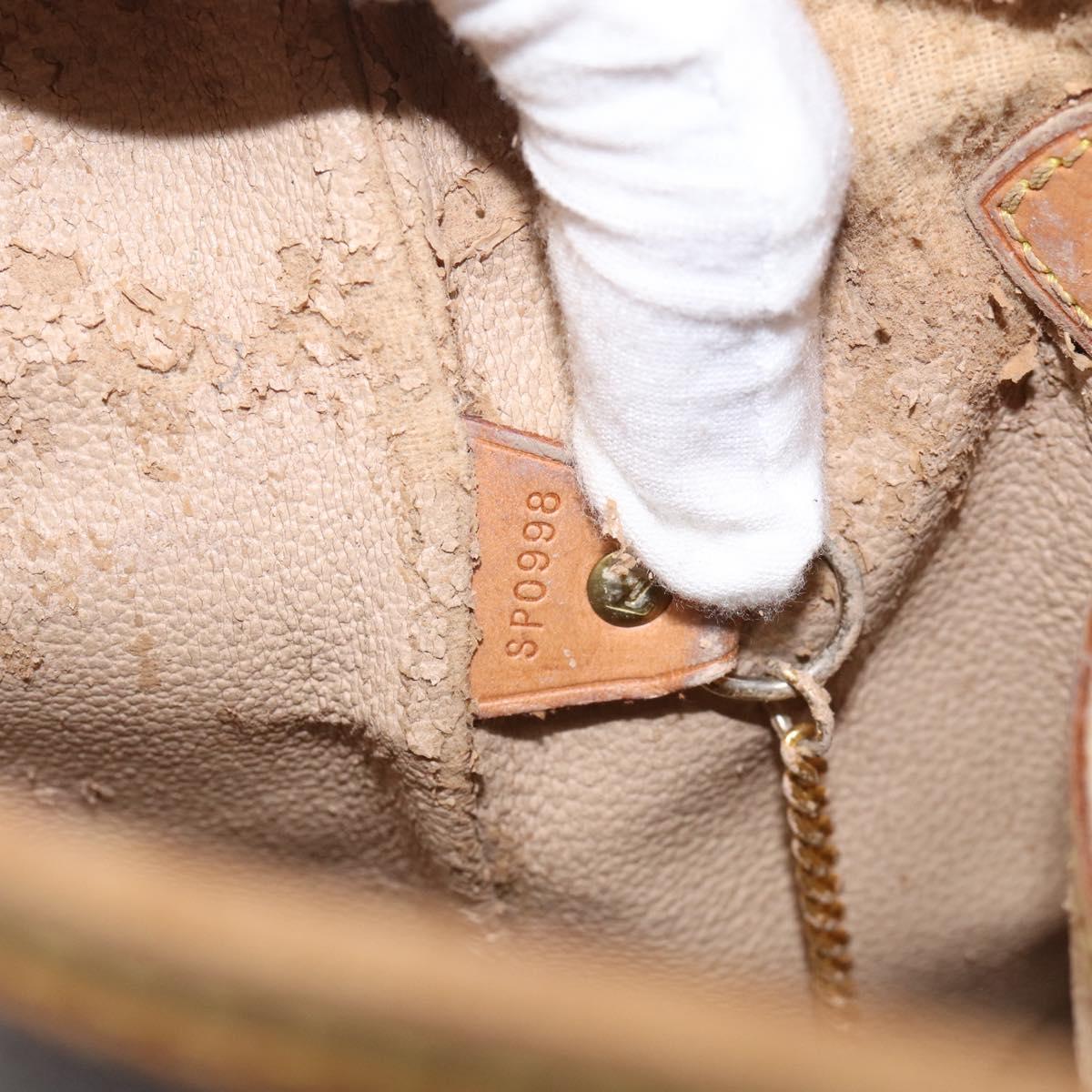 LOUIS VUITTON Monogram Bucket GM Shoulder Bag M42236 LV Auth 215208