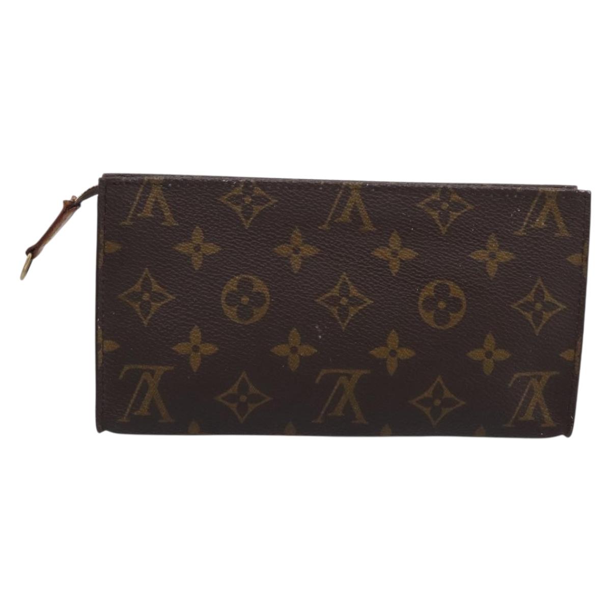 LOUIS VUITTON Monogram Bucket GM Accessory Pouch LV Auth 215209
