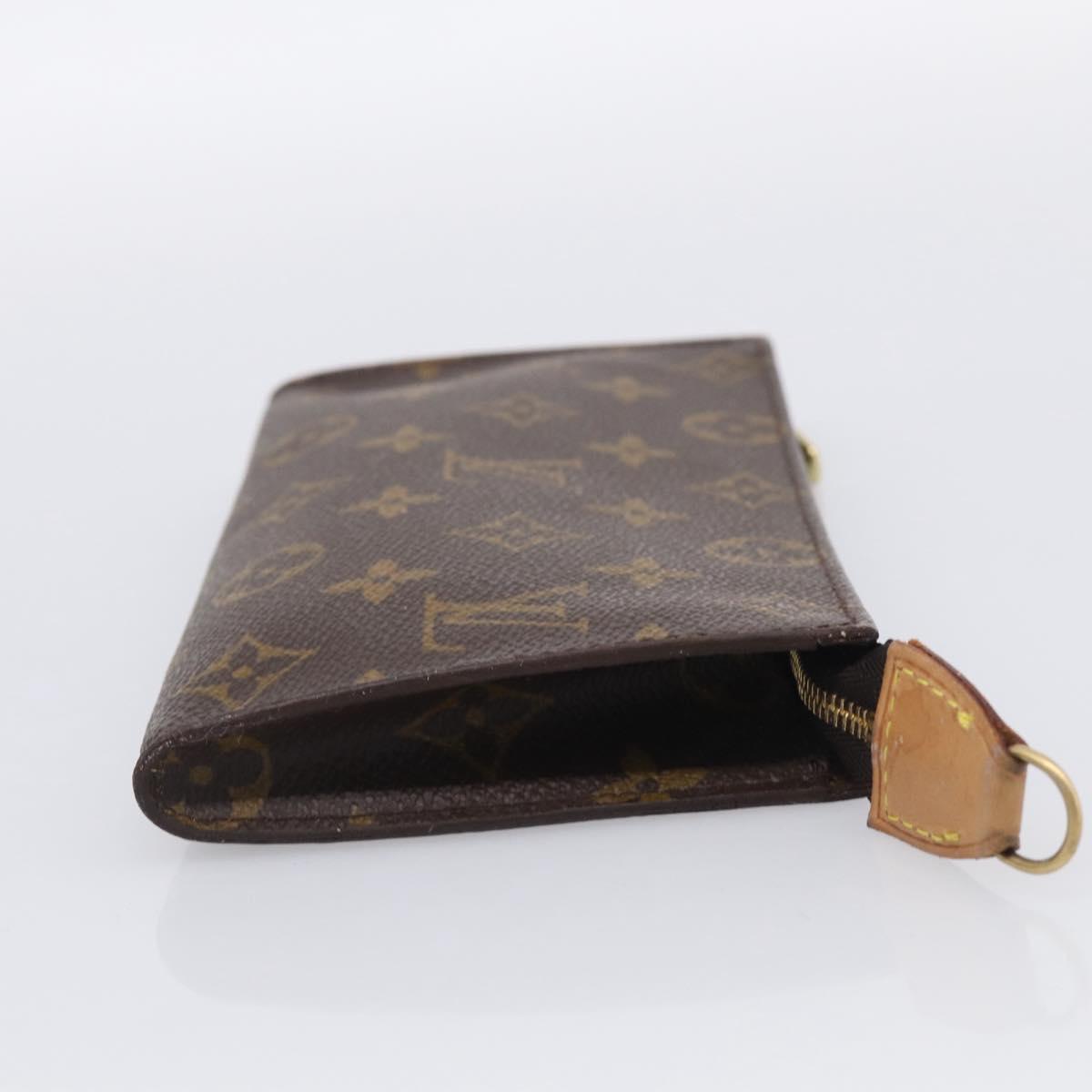 LOUIS VUITTON Monogram Bucket GM Accessory Pouch LV Auth 215209