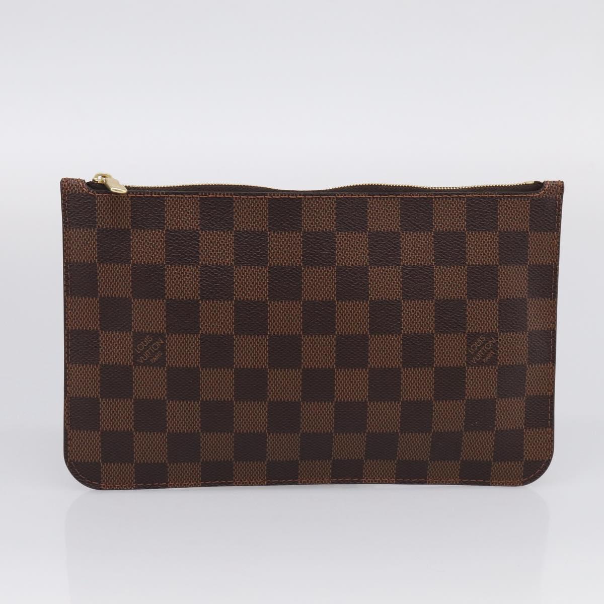 LOUIS VUITTON Damier Ebene Neverfull GM Tote Bag N51106 LV Auth 215210SAV