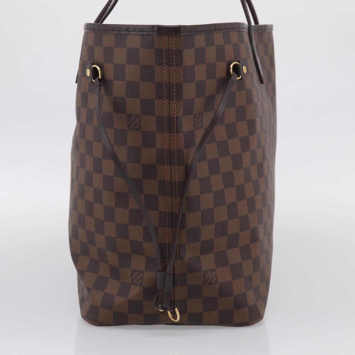 LOUIS VUITTON Damier Ebene Neverfull GM Tote Bag N51106 LV Auth 215210SAV