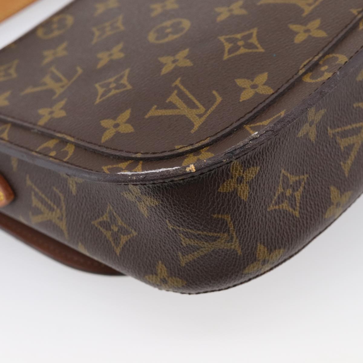 LOUIS VUITTON Monogram Saint Cloud GM Shoulder Bag M51242 LV Auth 215385A