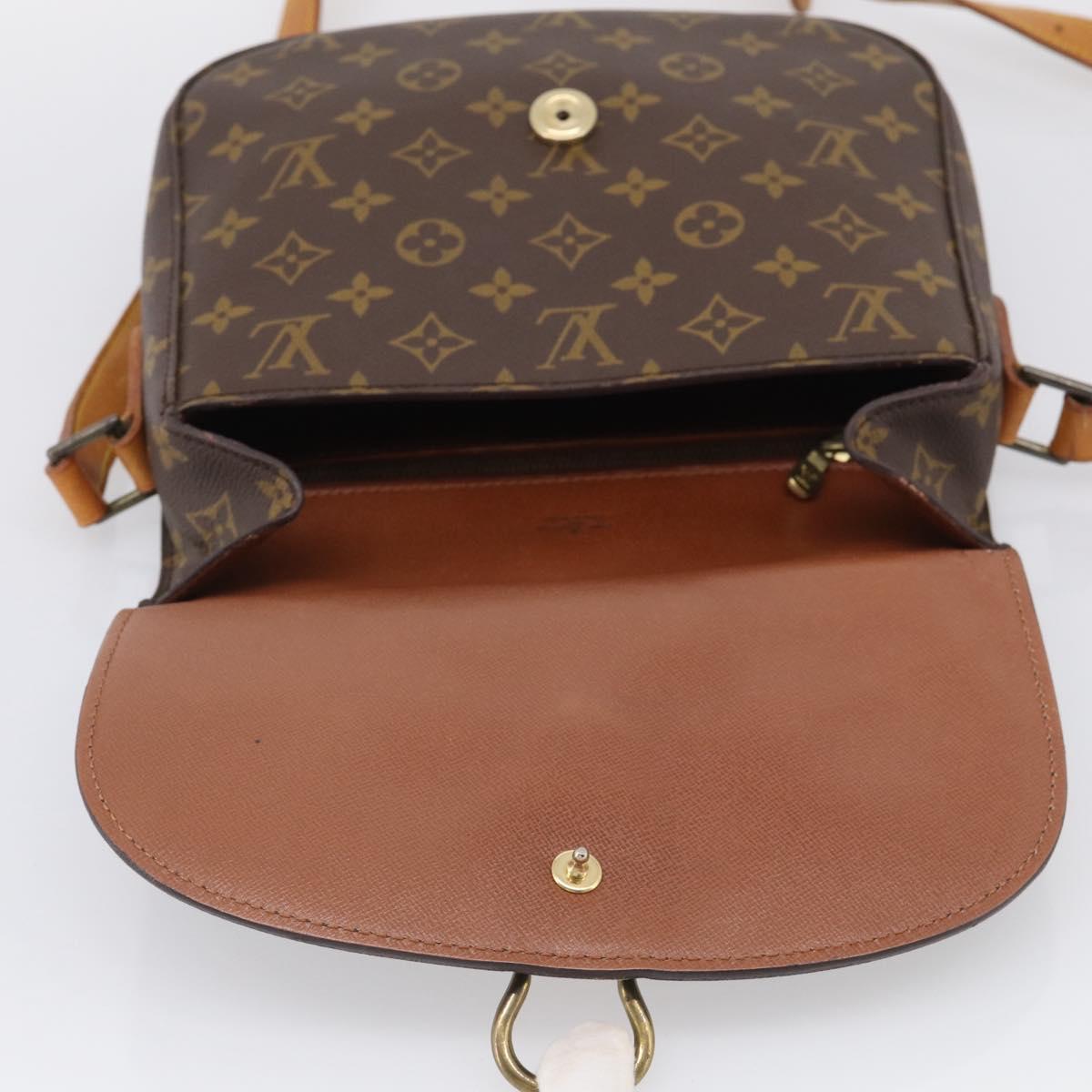 LOUIS VUITTON Monogram Saint Cloud GM Shoulder Bag M51242 LV Auth 215385A