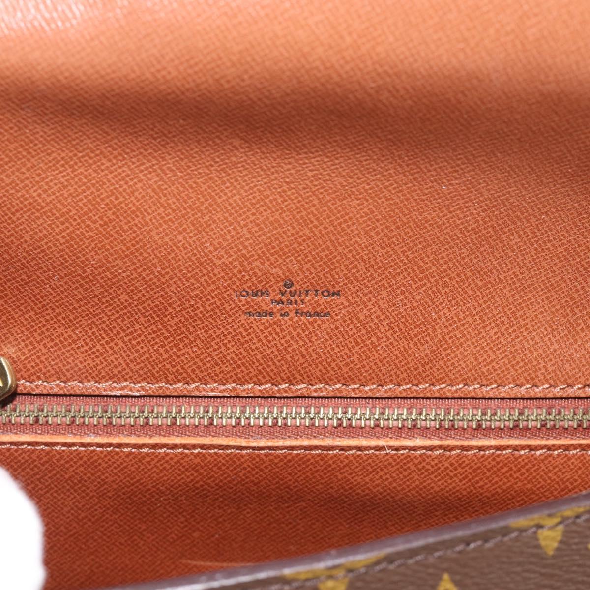 LOUIS VUITTON Monogram Saint Cloud GM Shoulder Bag M51242 LV Auth 215385A