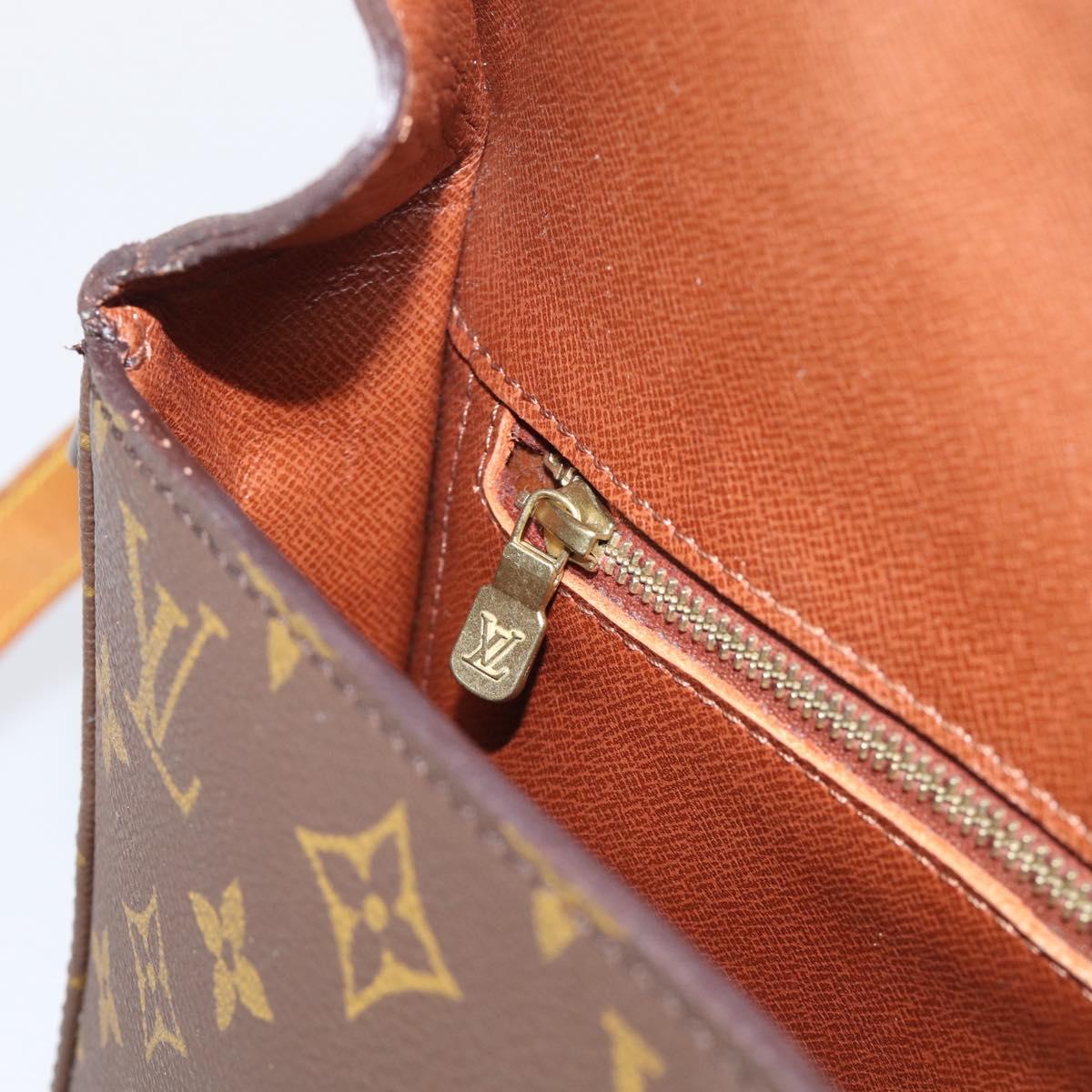 LOUIS VUITTON Monogram Saint Cloud GM Shoulder Bag M51242 LV Auth 215385A